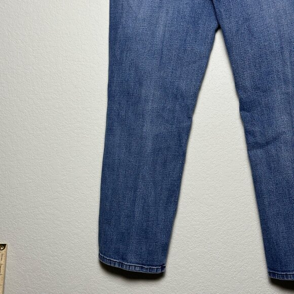 Buffalo David Bitton Jean Men 36 Stretch Straight Dark Wash Distressed Jackson-X - Picture 12 of 15